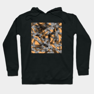 Geometric Texture Vector Pattern Seamless Hoodie